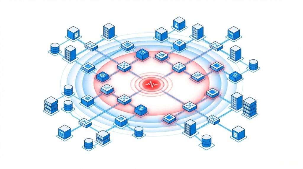 CMDB-backed incident management reducing MTTR with real-time CI data and service maps